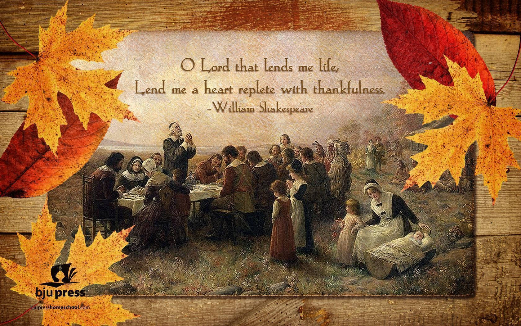 Fall Thanksgiving Card Background