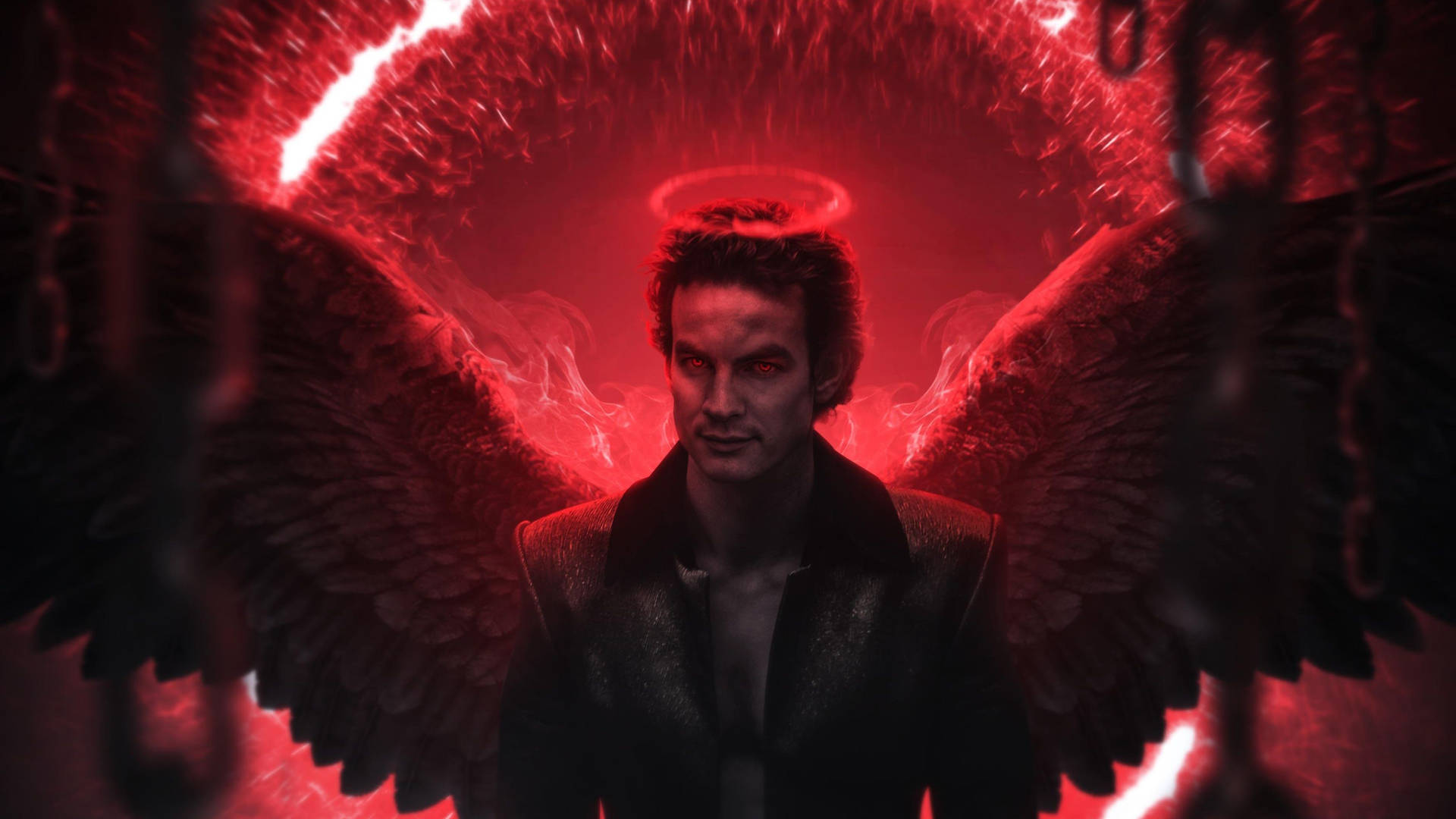 Fallen Angel Lucifer Devil Background