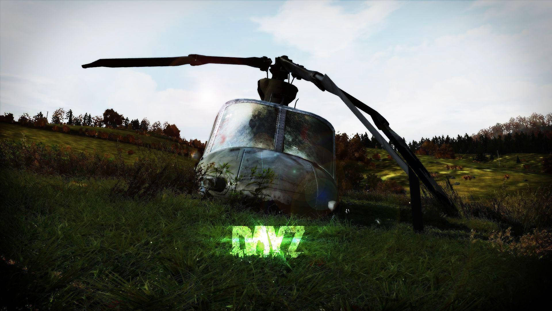 Fallen Helicopter For Dayz Desktop Background