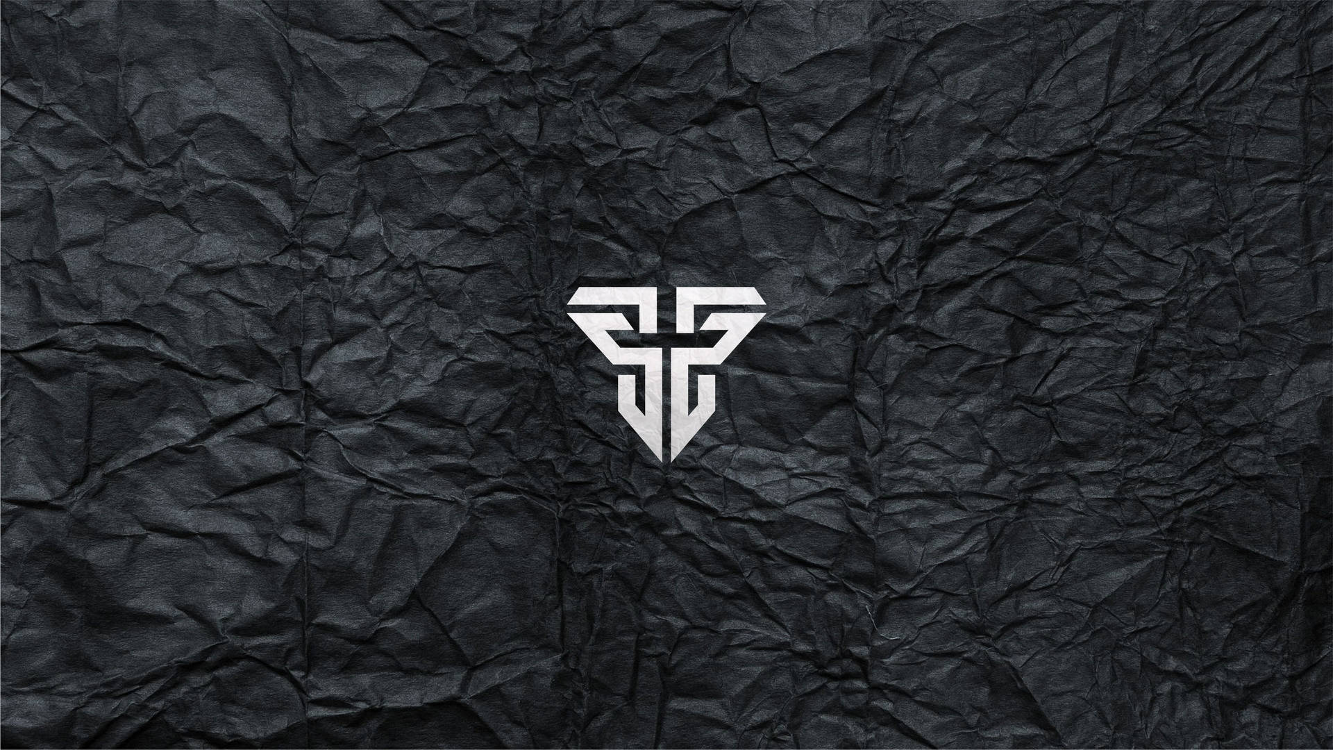Fallen Logo In Solid Black Background