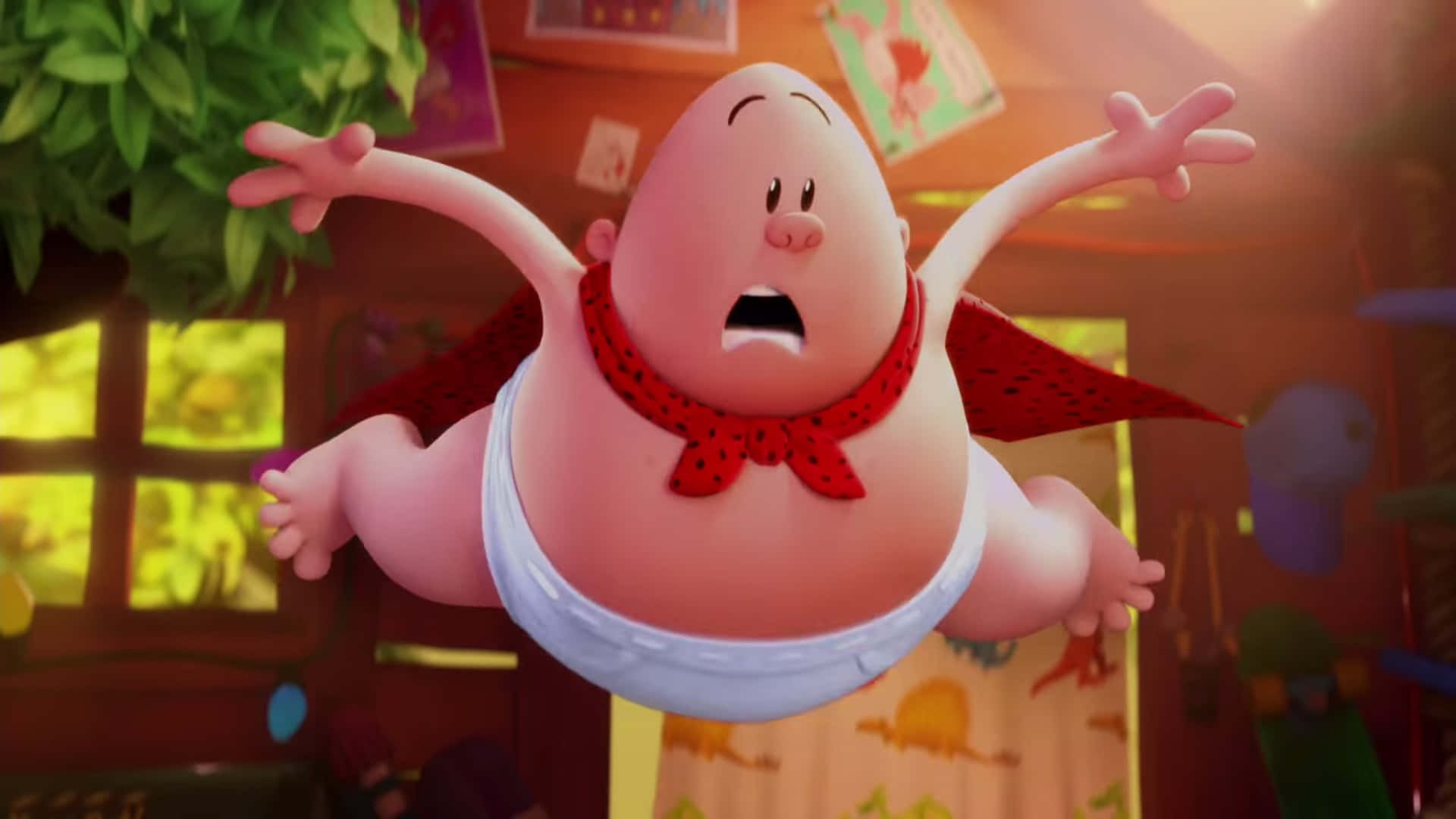 Falling Captain Underpants: The First Epic Movie Background