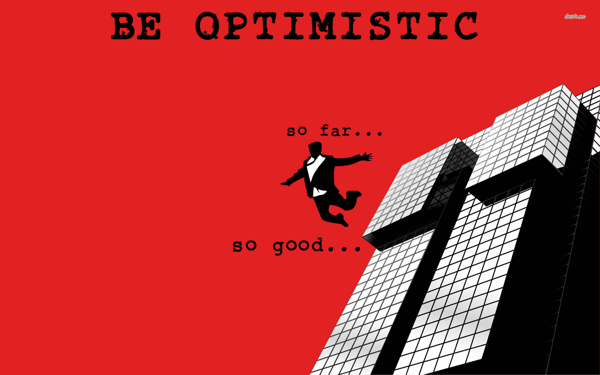 Falling Man On Optimistic