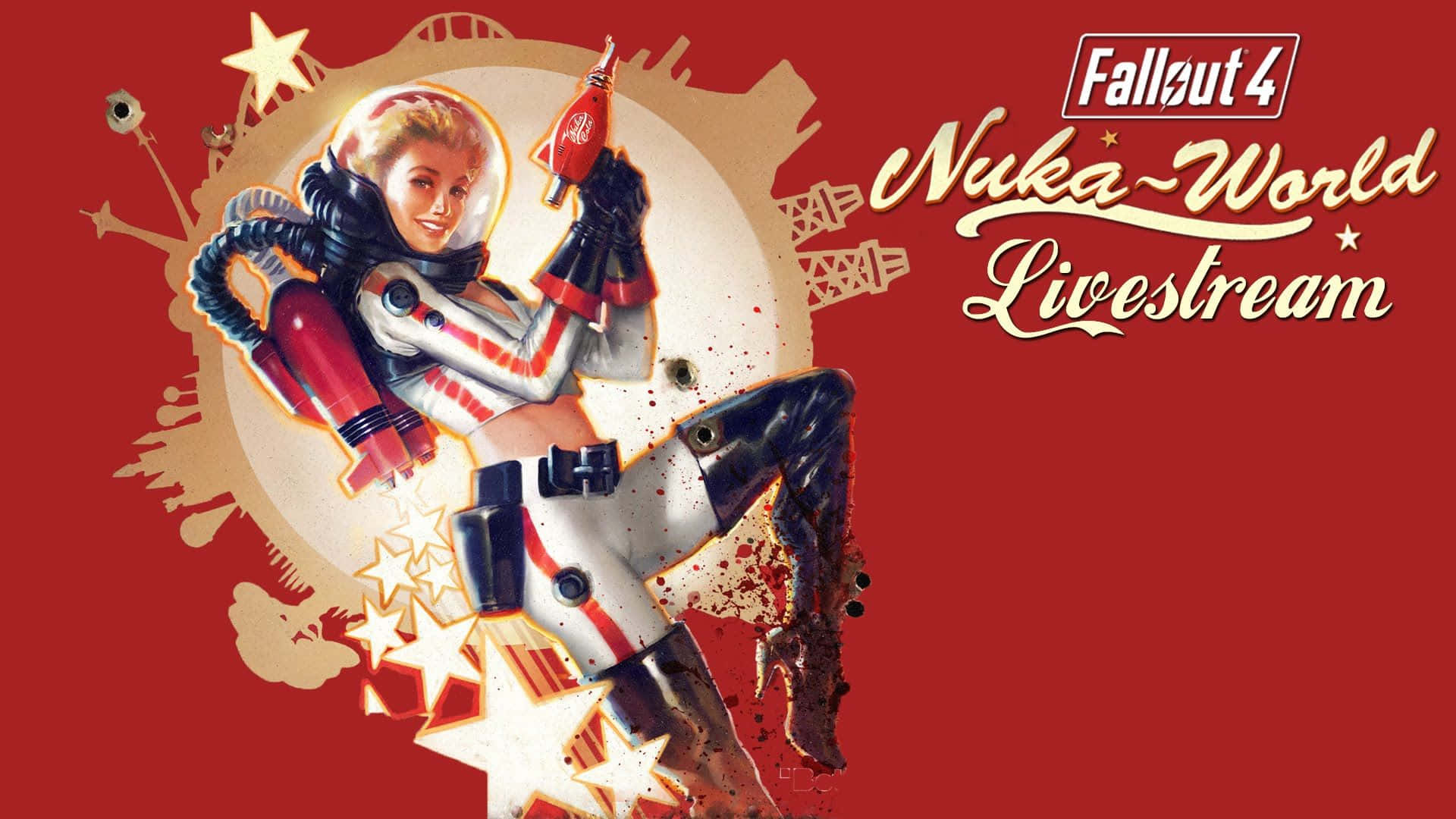 Fallout 3 Nuke World Livestream Background