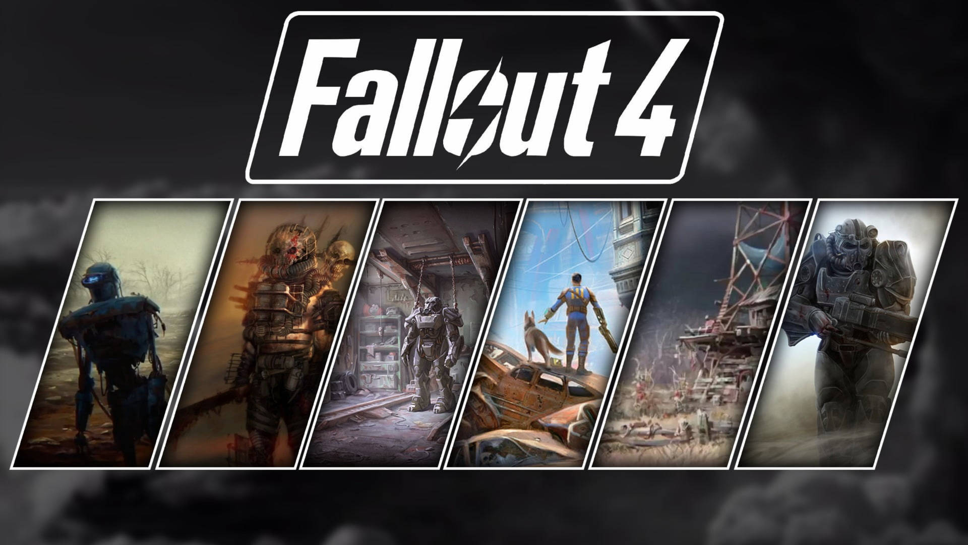 Fallout 4 4k Cool Game Poster Background