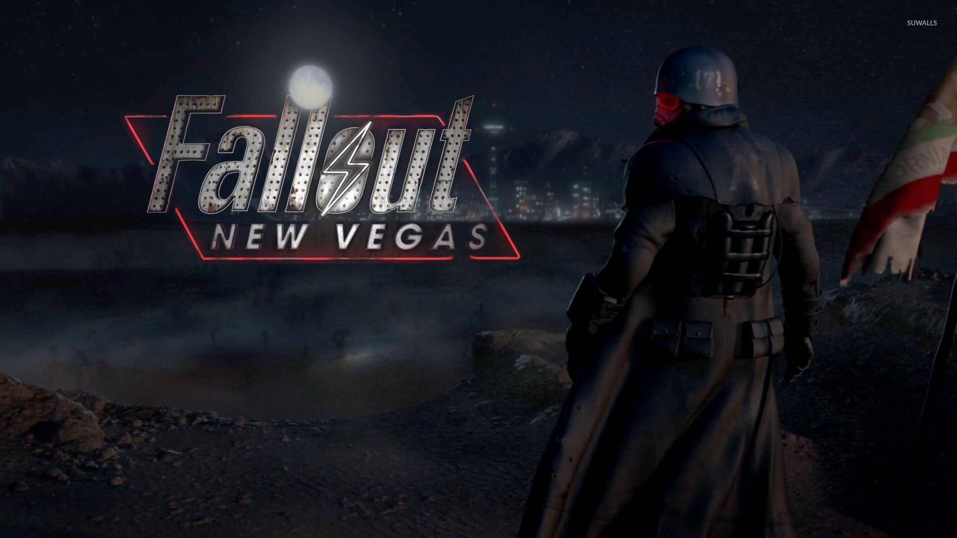 Fallout New Vegas Dark Poster Background