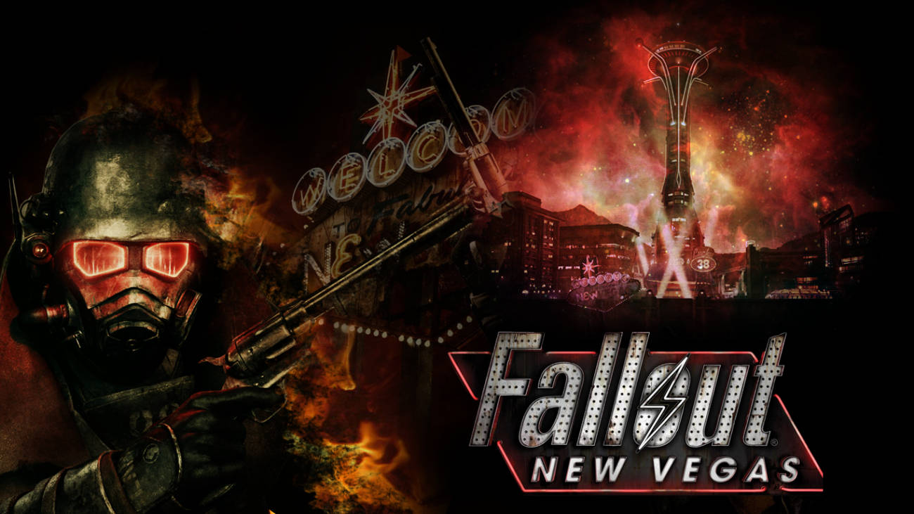 Fallout New Vegas Fan Art Poster Background