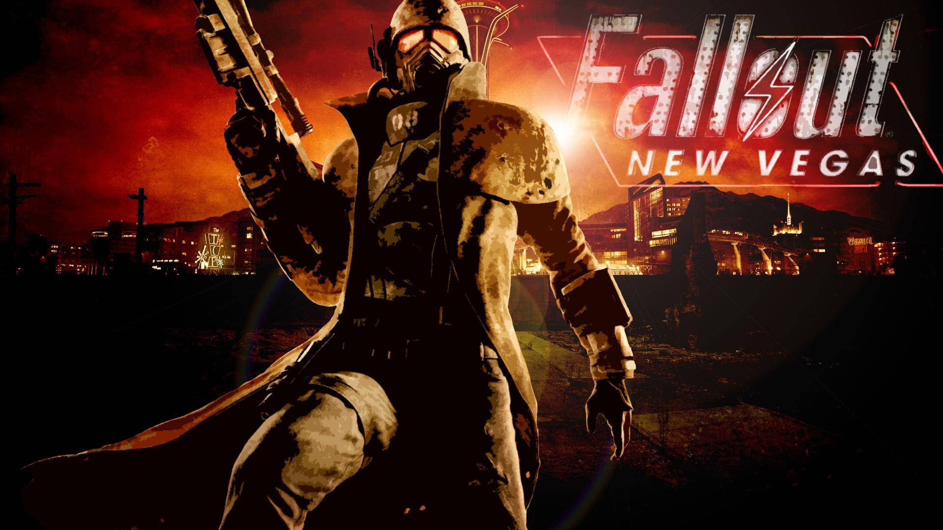 Fallout New Vegas Game Cover Background