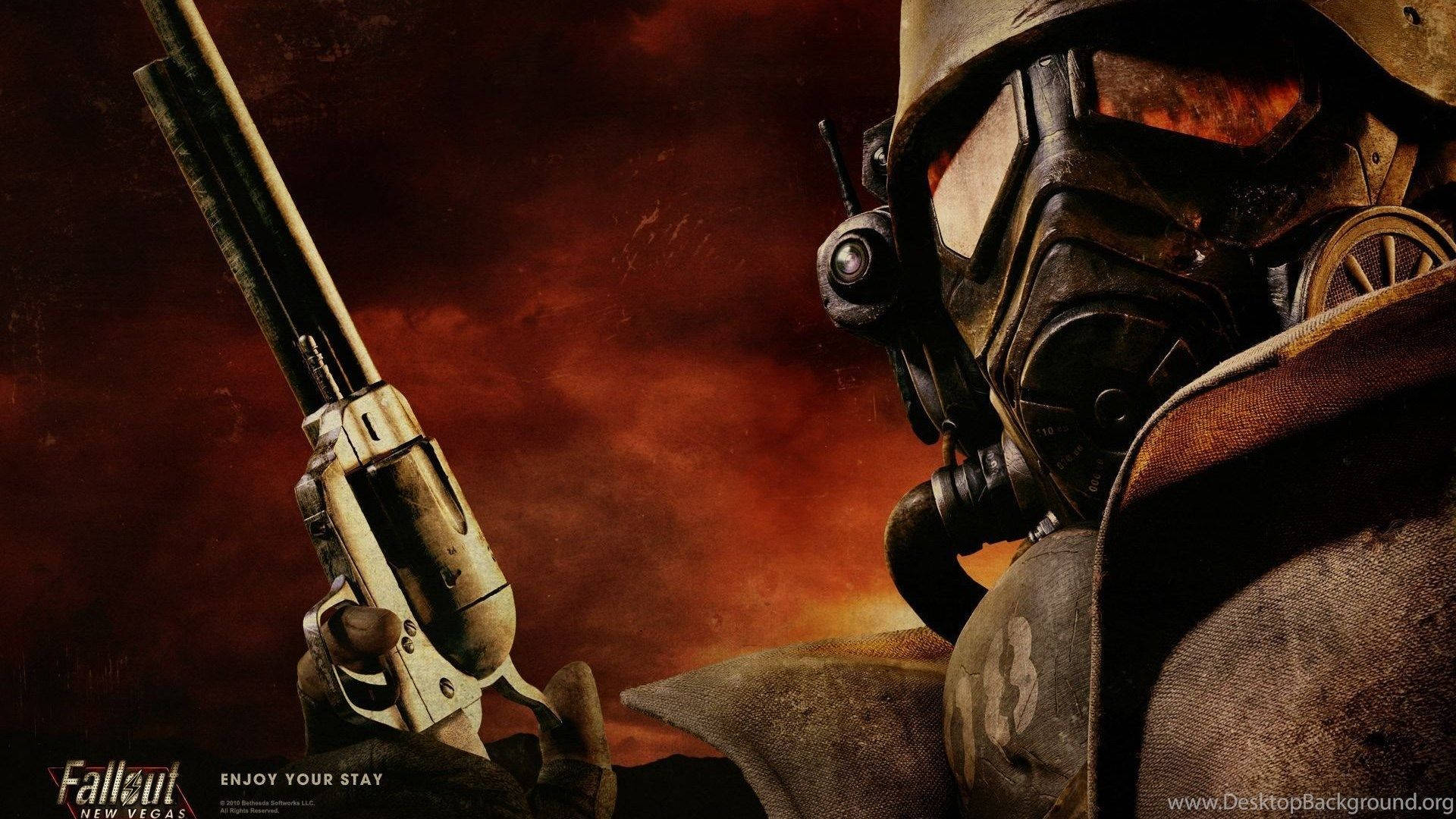 Fallout New Vegas The Courier Background