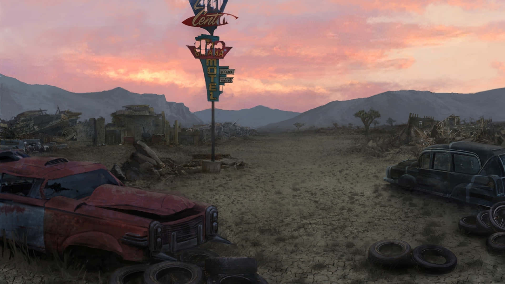 Fallout Nv Landscape Background