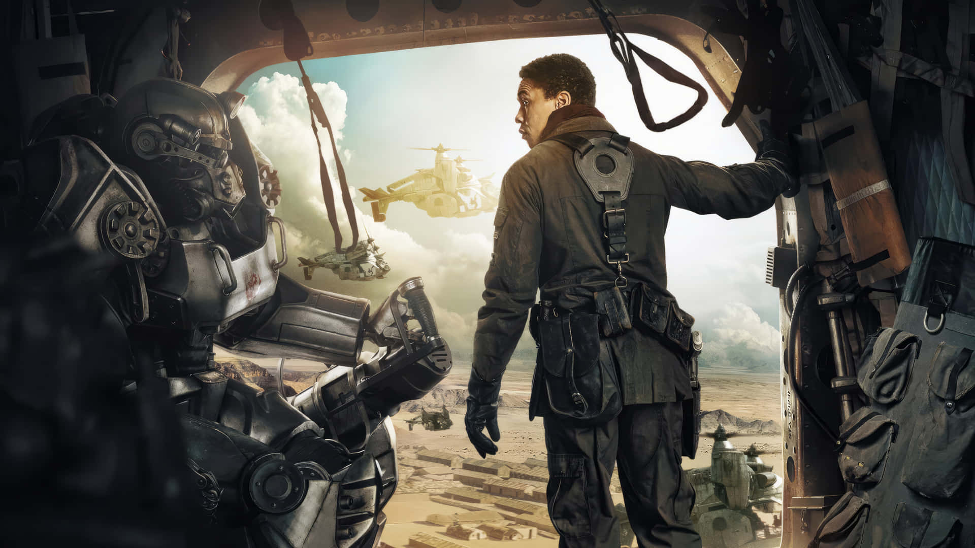 Fallout Post Apocalyptic Airborne Operation Background