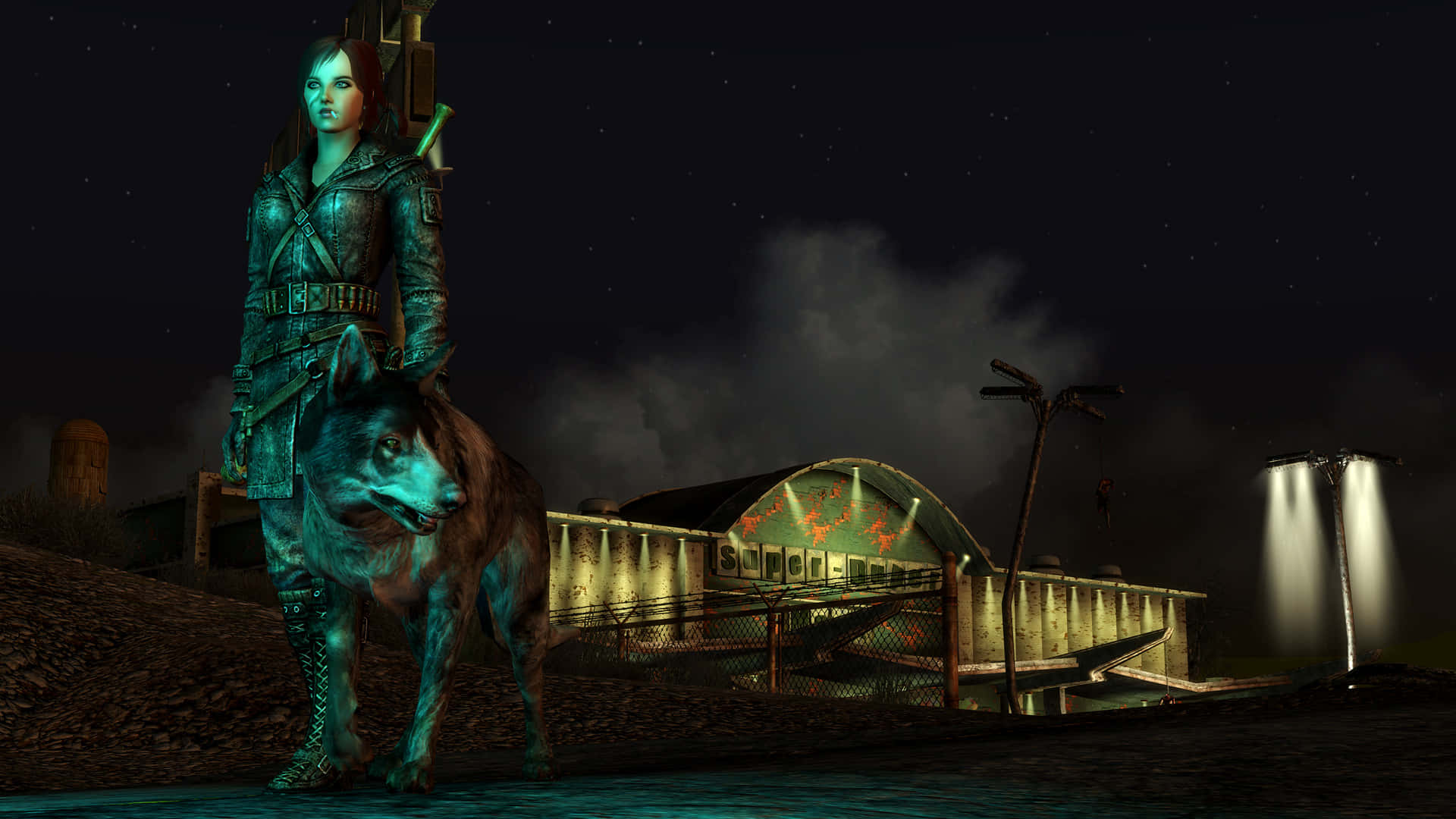 Fallout Wasteland Companionand Dog Background
