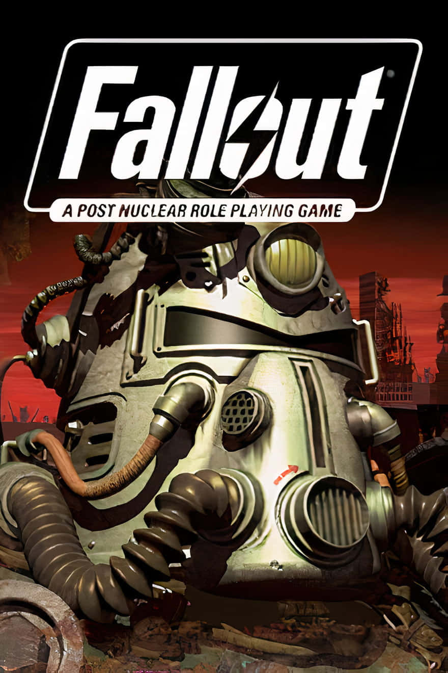 Fallout1 Original Game Cover Art Background