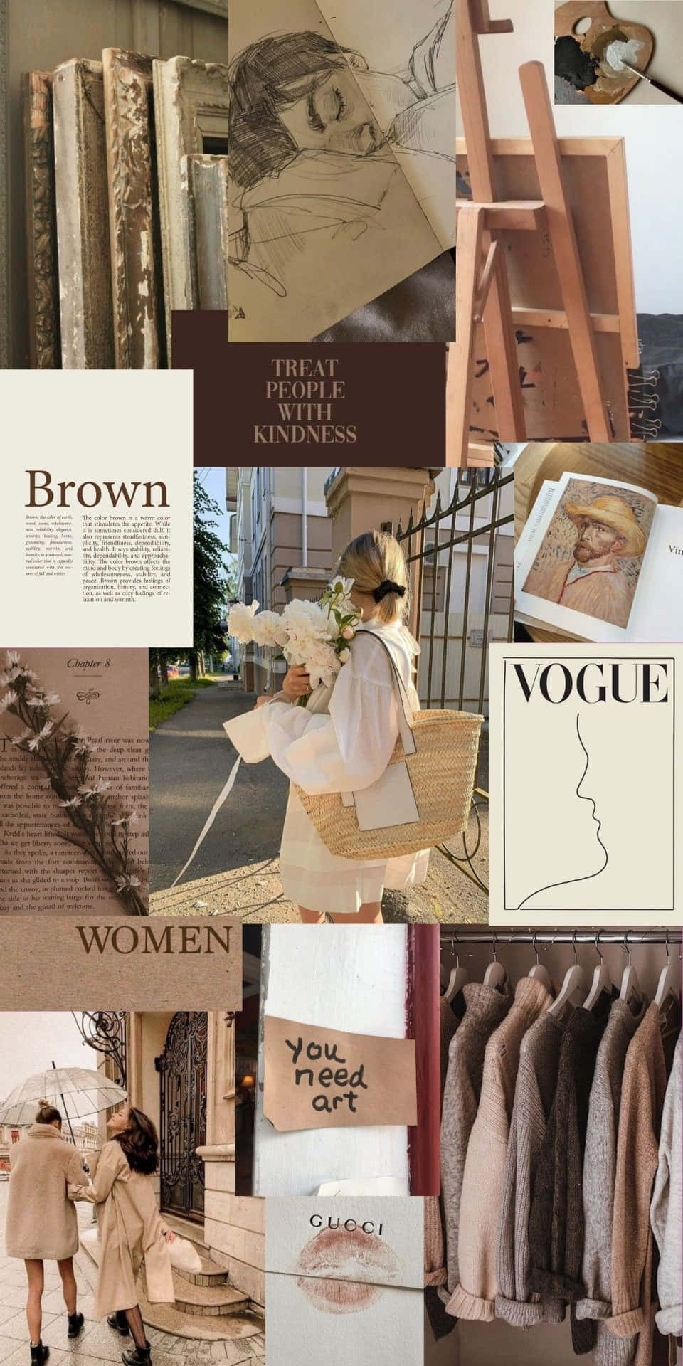 Familiar Collage Aesthetic