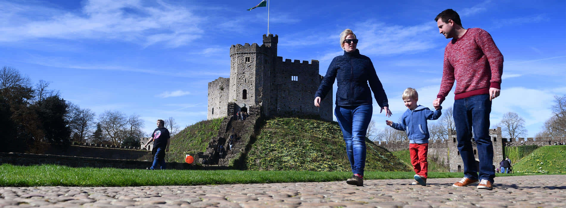 Family At Cardiff Castle Cover