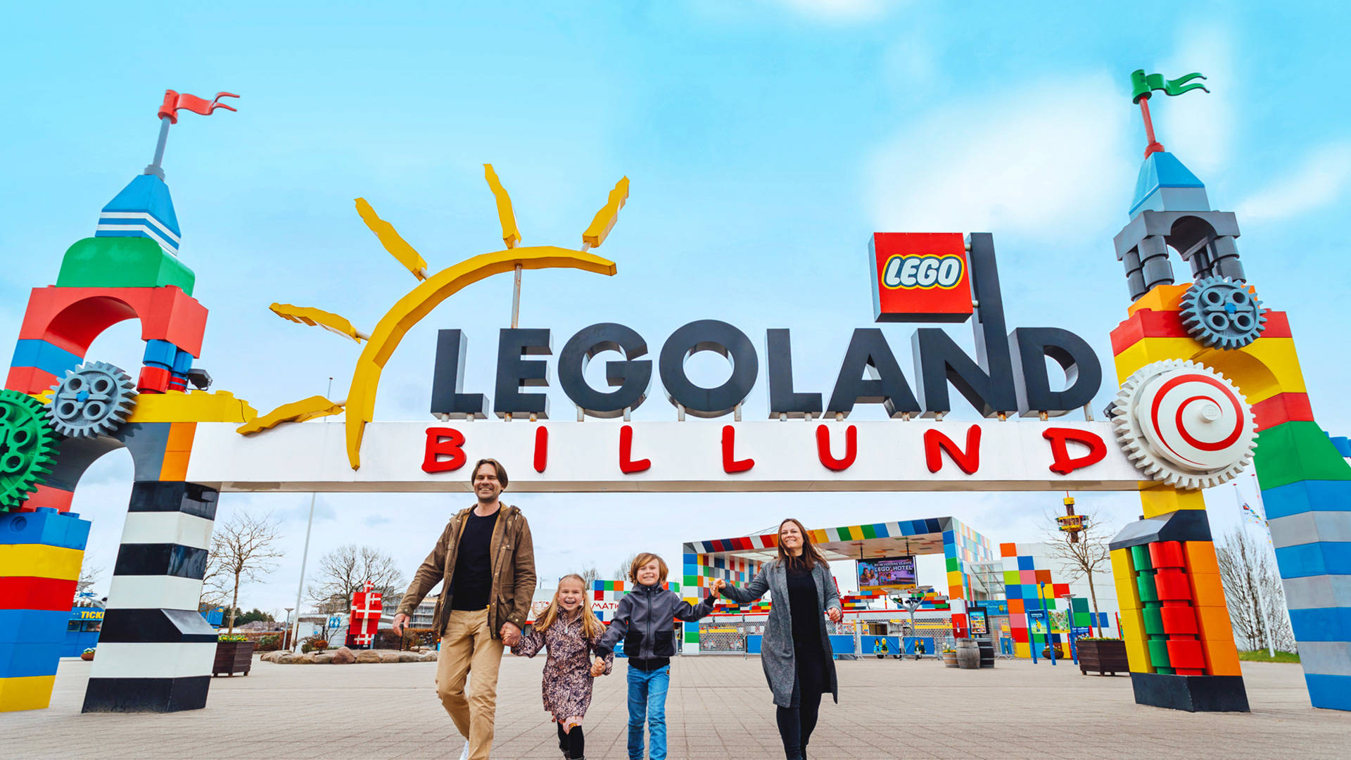 Family At Legoland Billund