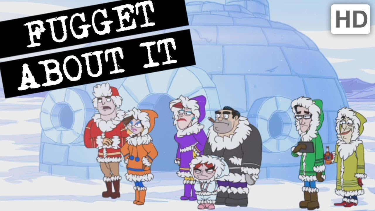 Family On Queue Fugget About It Background