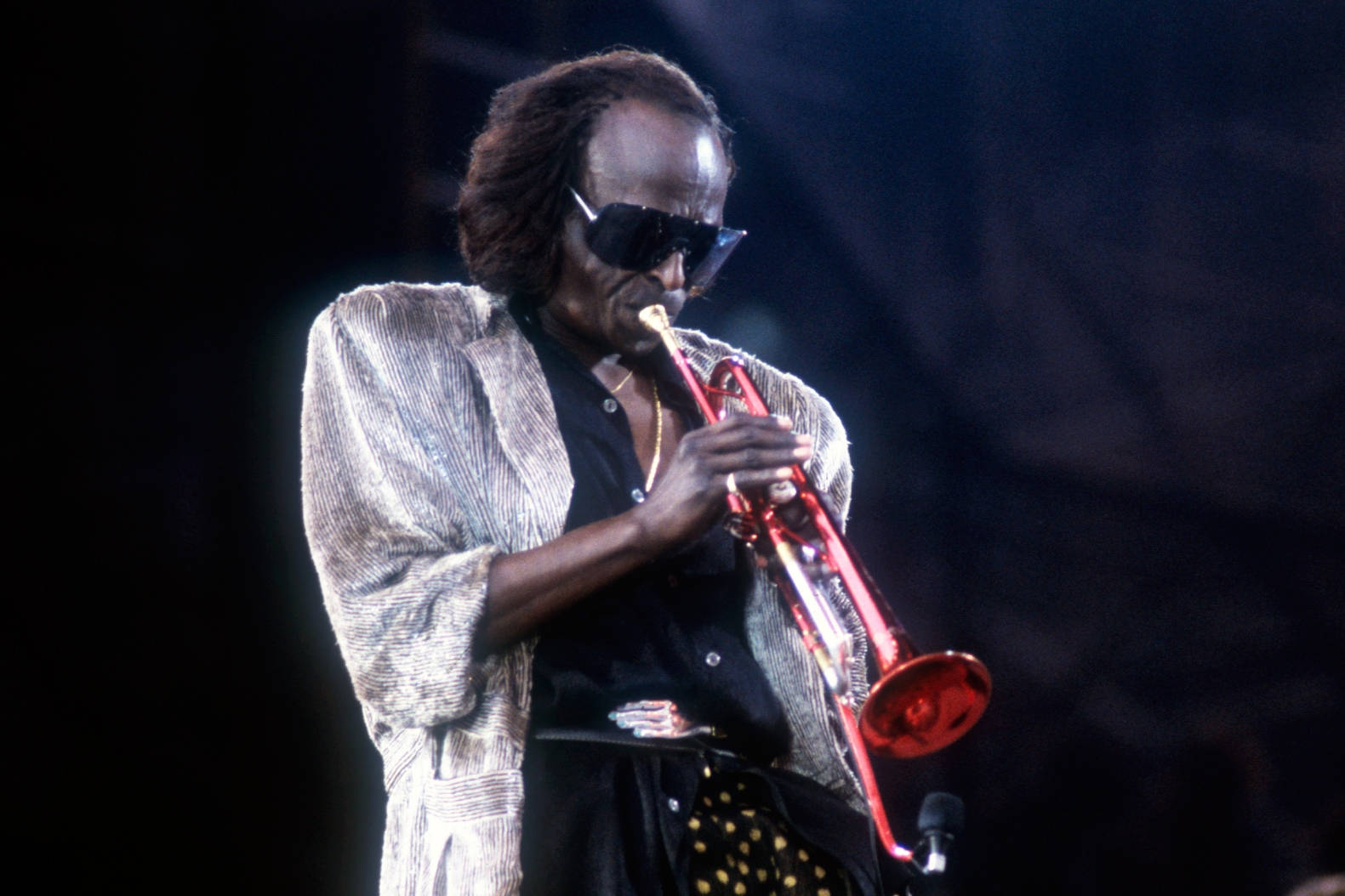 Famous Composer Miles Davis Background