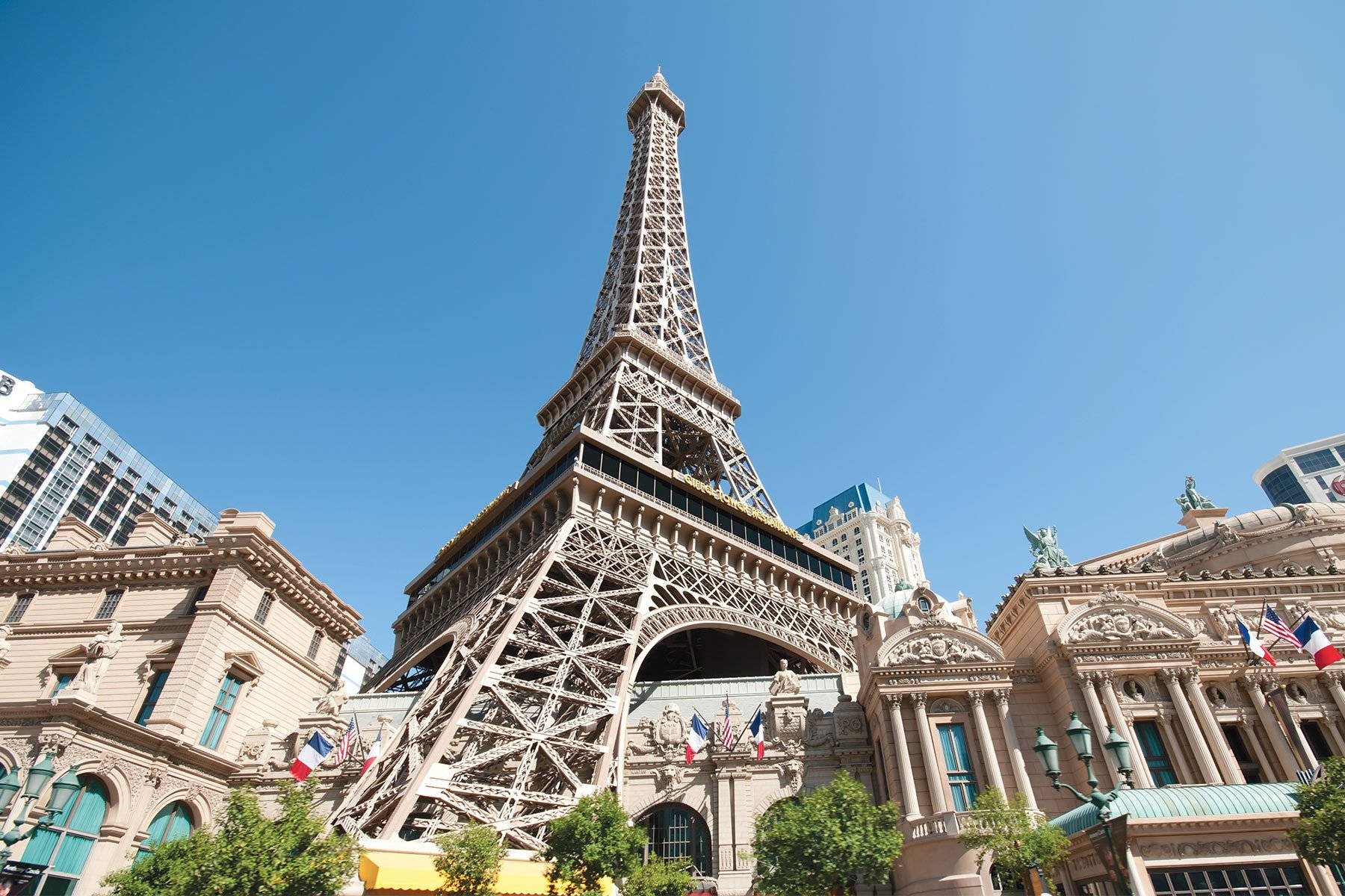 Famous Eiffel Tower Paris Las Vegas