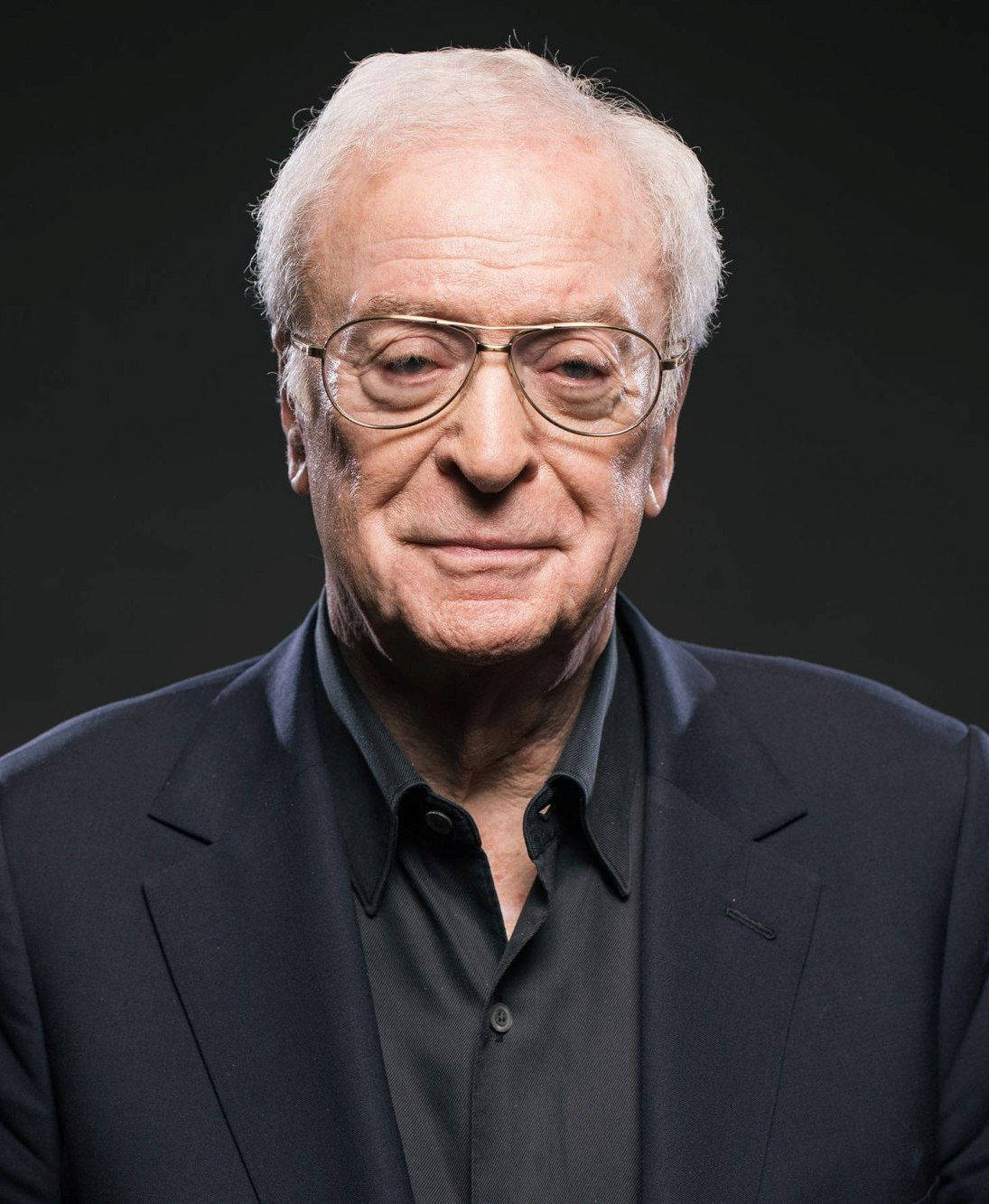 Famous English Actor Michael Caine Portrait Shot