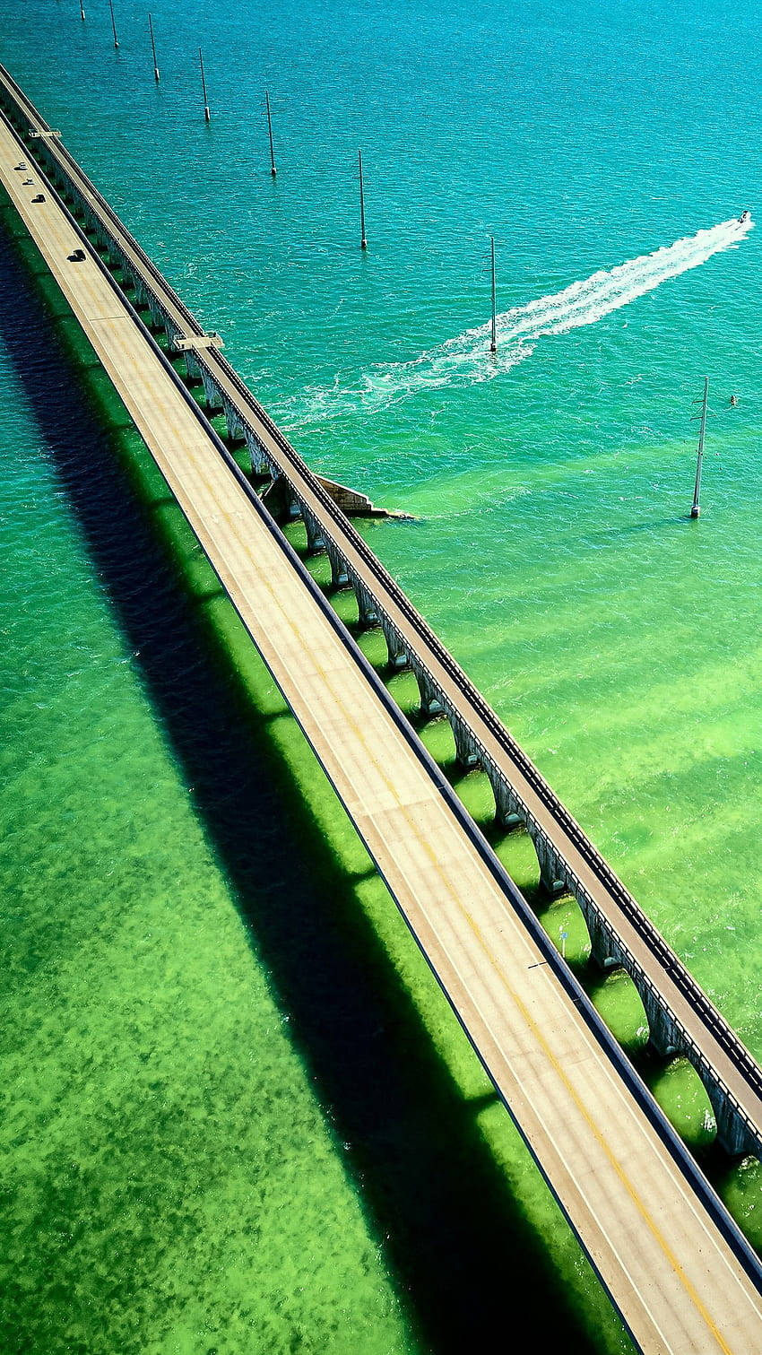 Famous Florida Bridge Background