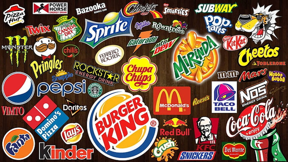 Famous Food And Beverage Products Brand Logos