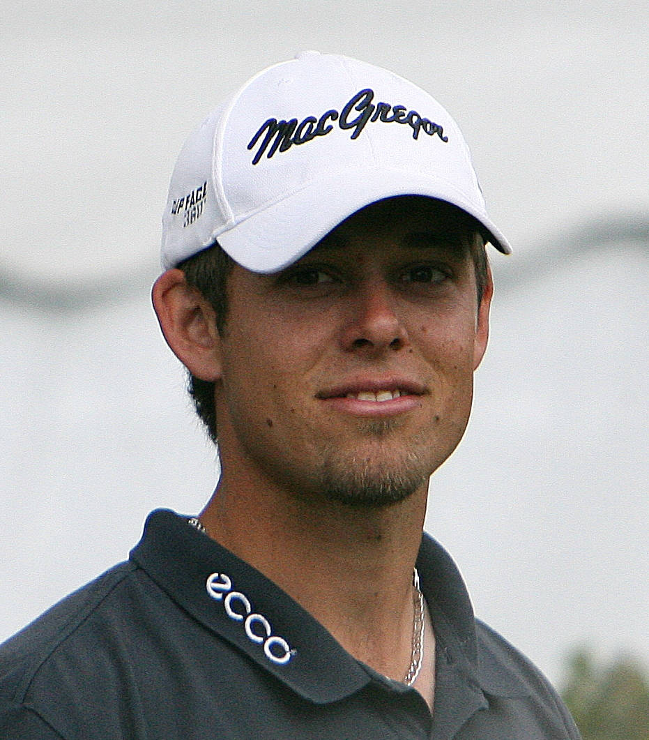 Famous Golfer Aaron Baddeley Background