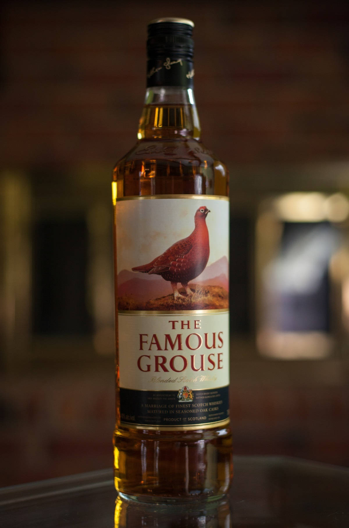 Famous Grouse Blended Scotch Background