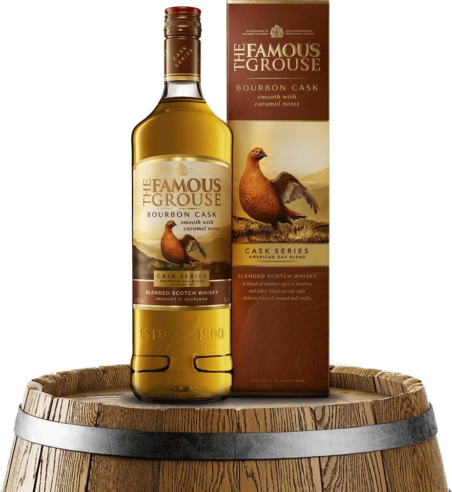 Famous Grouse Cask Drink Background