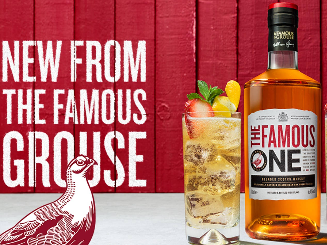 Famous Grouse Famous One Poster Background