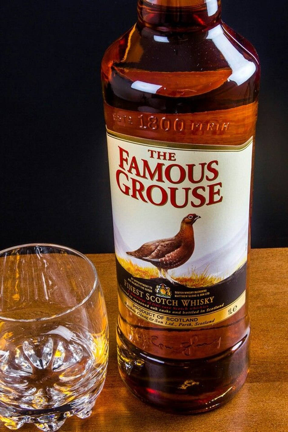 Famous Grouse Finest Whiskey Background