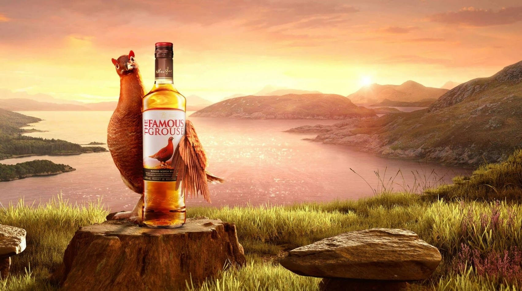 Famous Grouse Original Whisky Edition Background