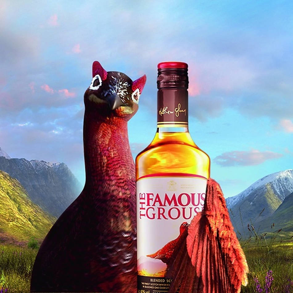 Famous Grouse Red Grouse Bird Background