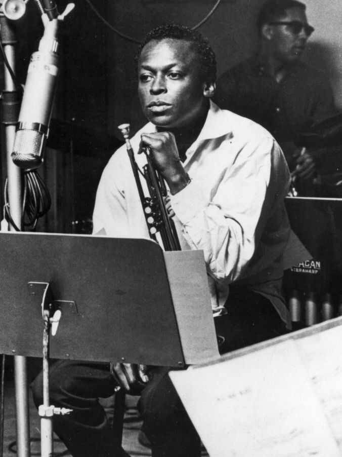 Famous Male Trumpeter Miles Davis