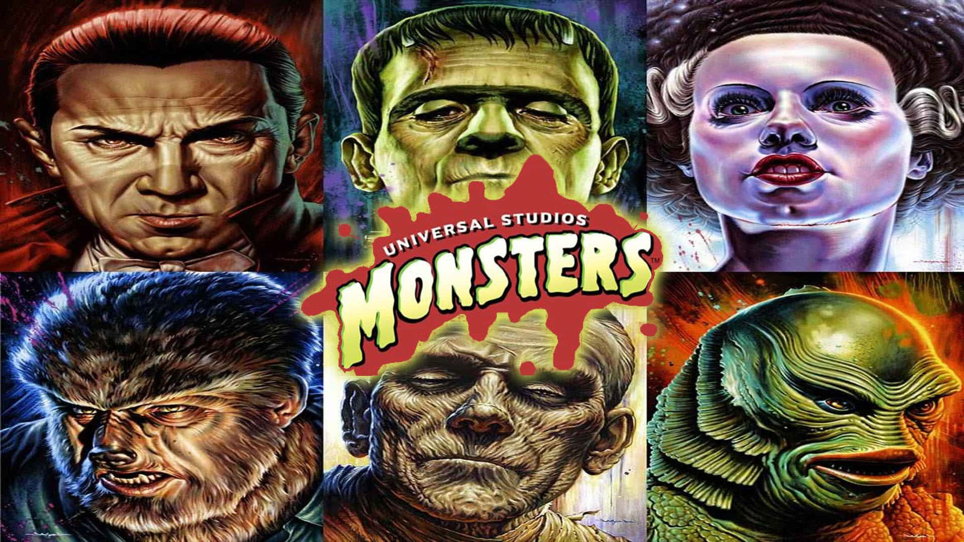Famous Universal Monsters Characters