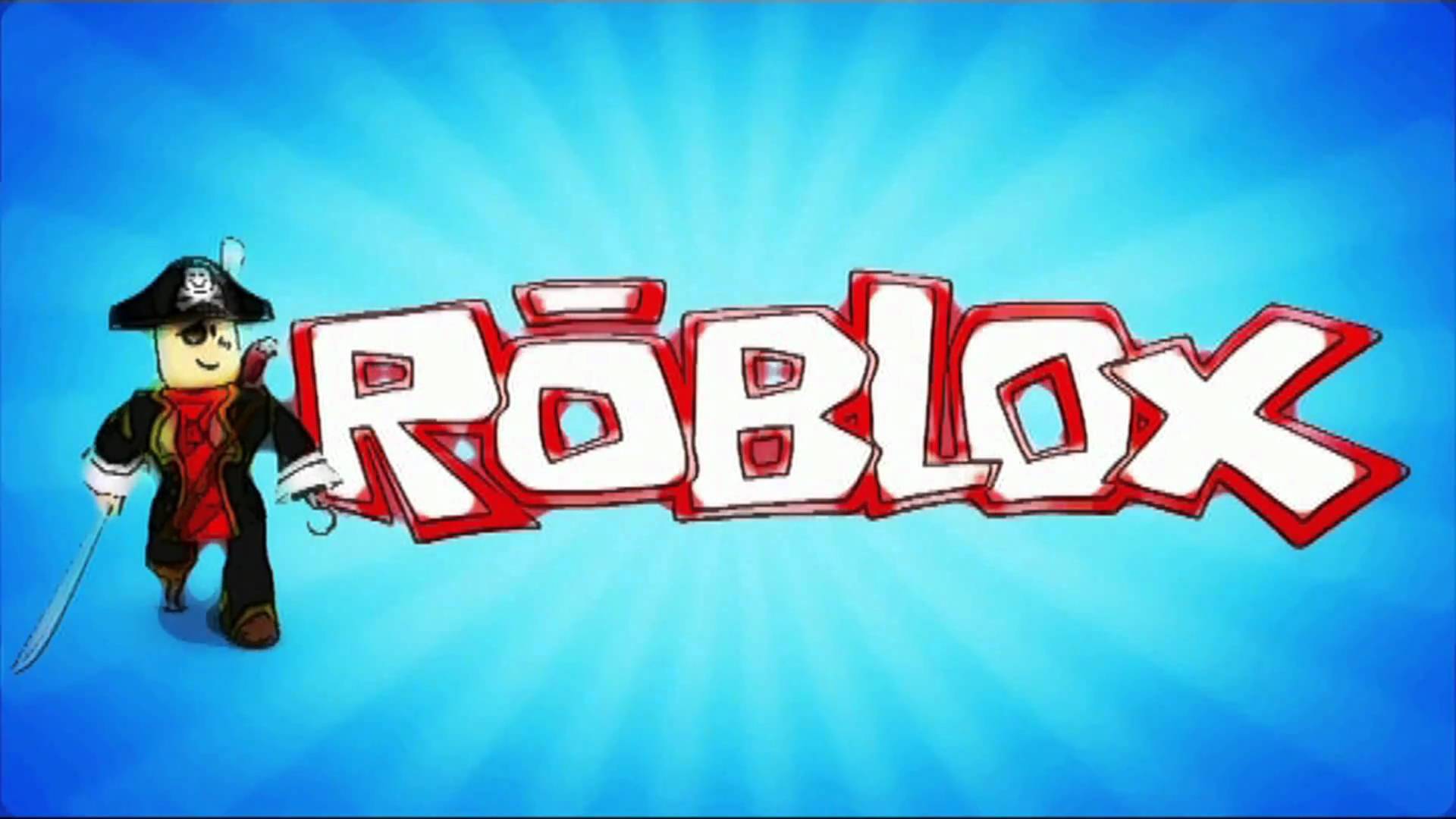 Fan Art Logo And Avatar Of Roblox Background
