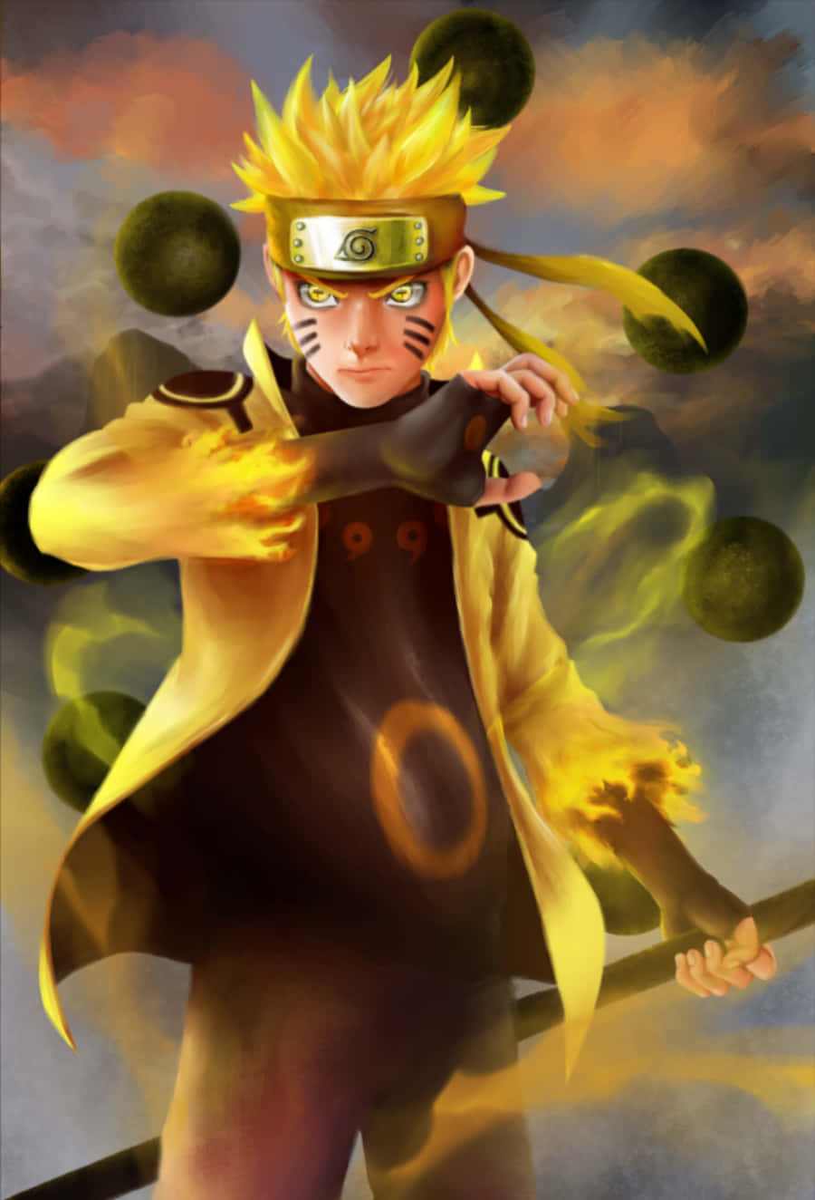 Fan Art Naruto Sage Of Six Paths Wallpaper