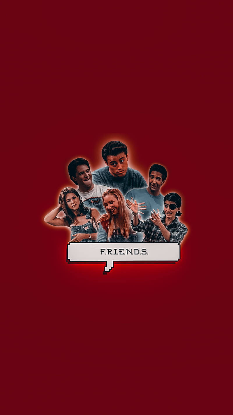 Fan Art Of Friends Phone Background