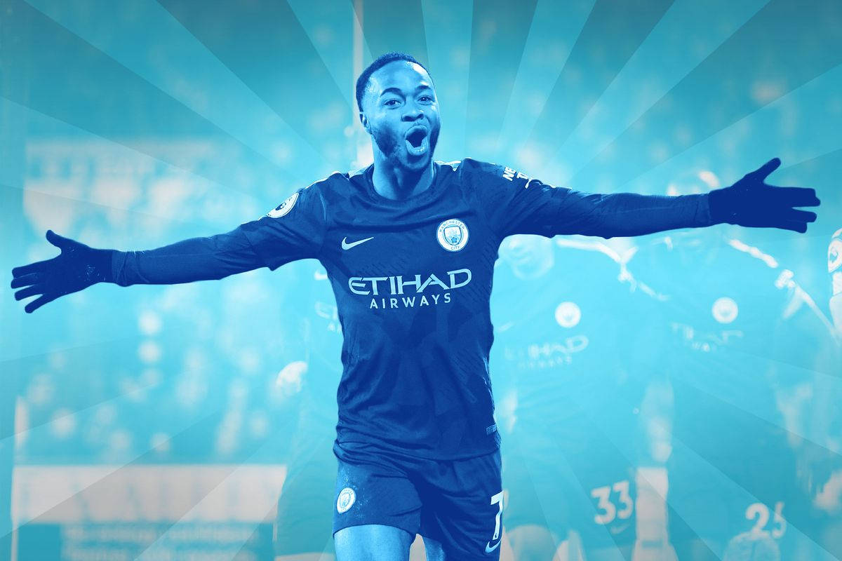 Fan Made Art For Raheem Sterling Background