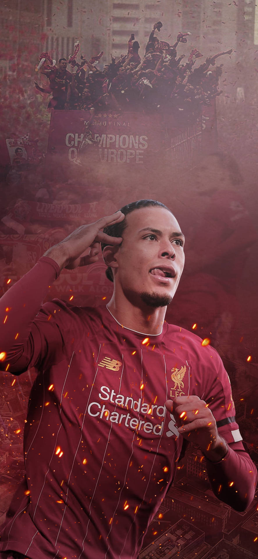 Fan Made Art Of Virgil Van Dijk