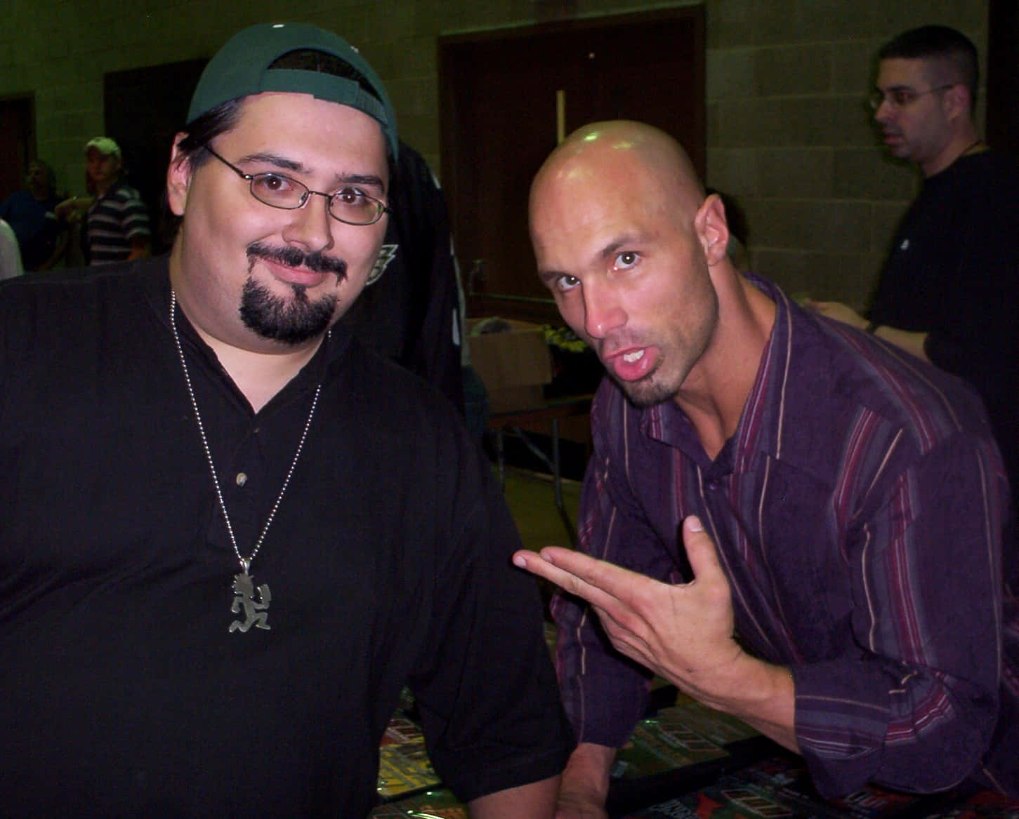 Fan Meets Wrestler Moment Background