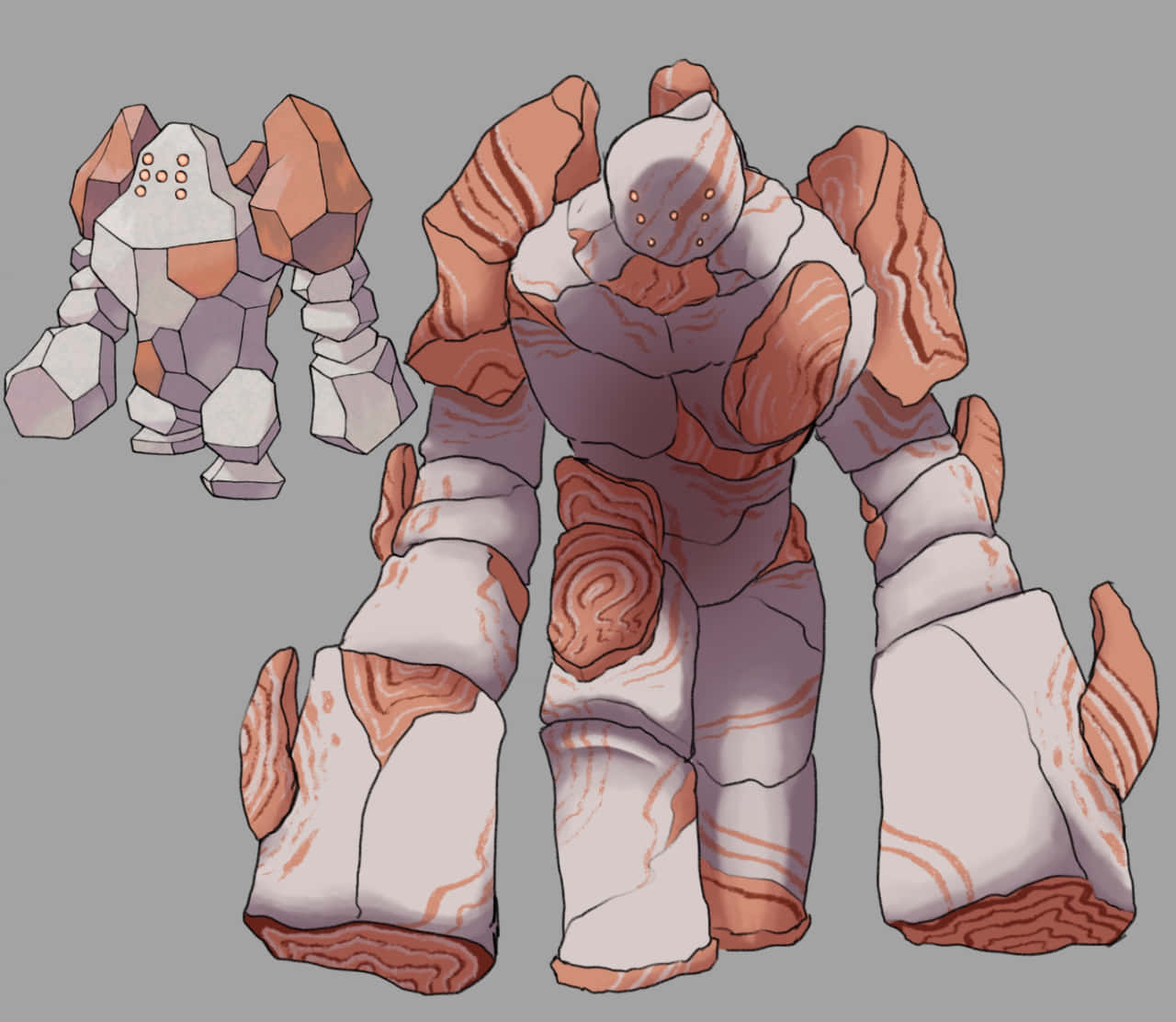 Fan Rendition Of Regirock