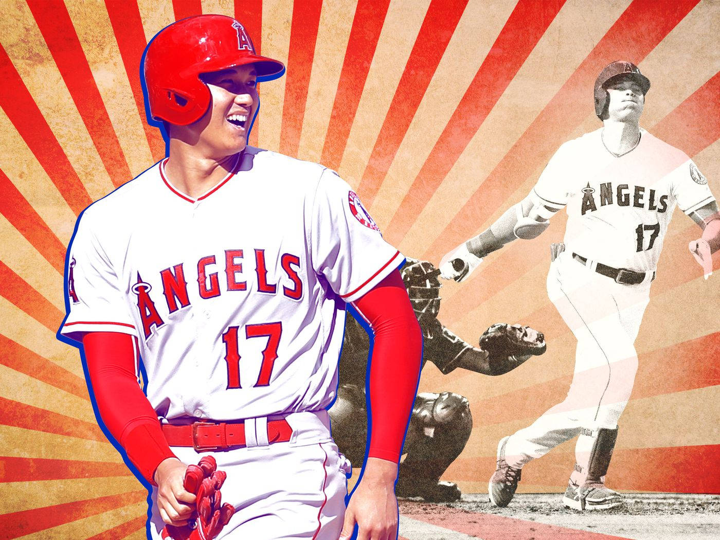 Fanart For La Angels Player Shohei Ohtani Background