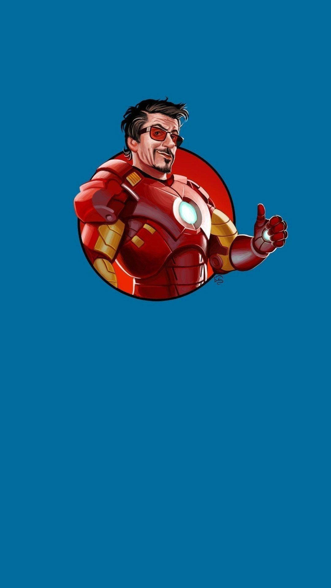 Fanart Tony Stark Iron Man Iphone Background