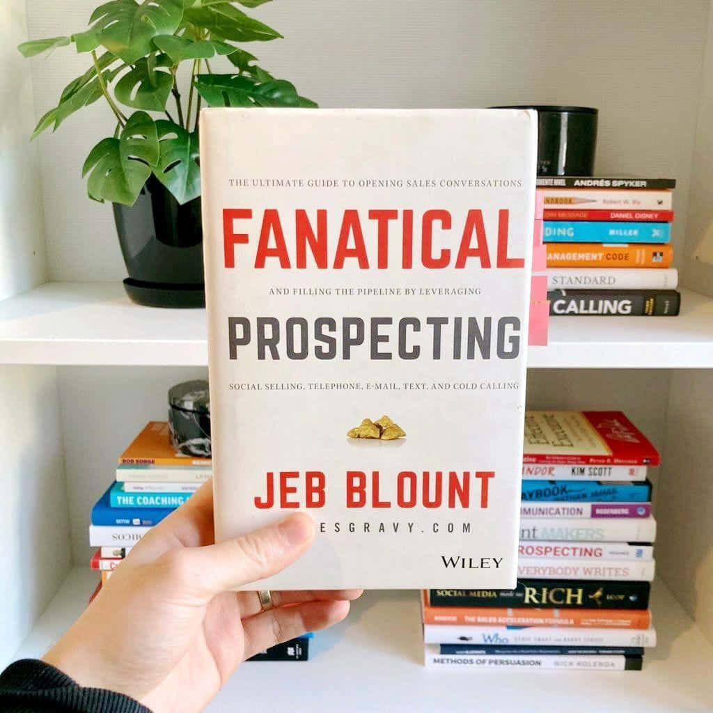 Fanatical Prospecting Book Display Background