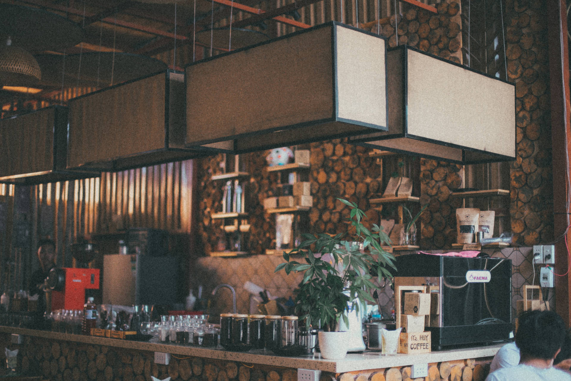 Fancy Coffee Shop Interior