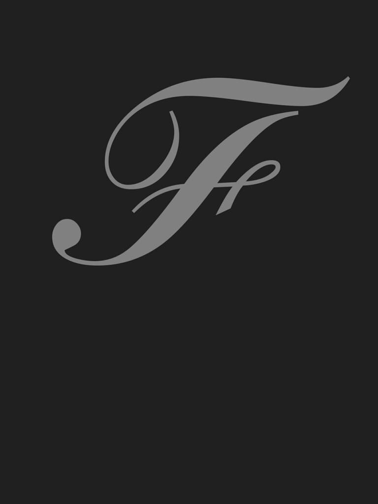 Fancy Cursive Letter F Background