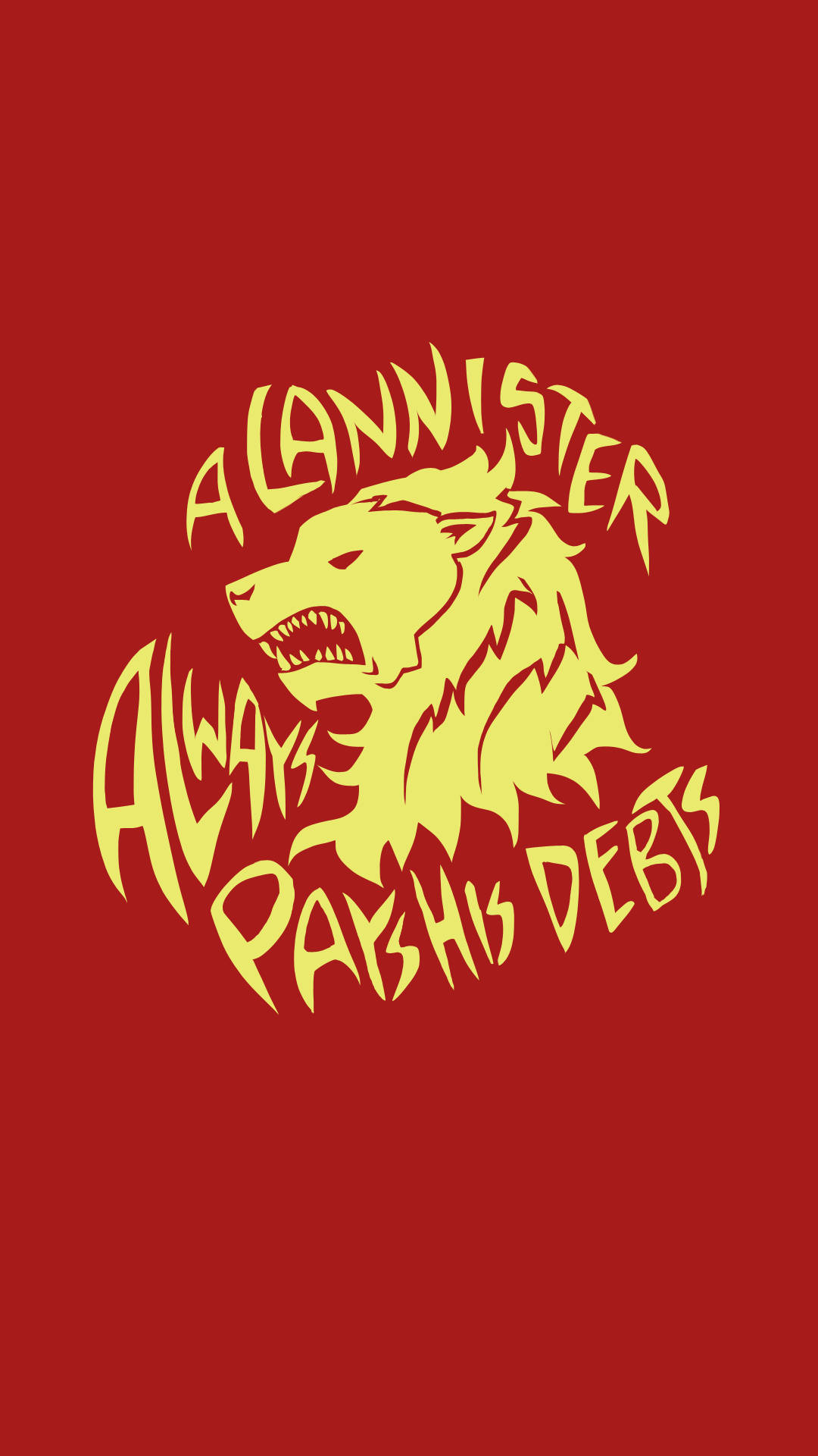 Fancy House Lannister Background