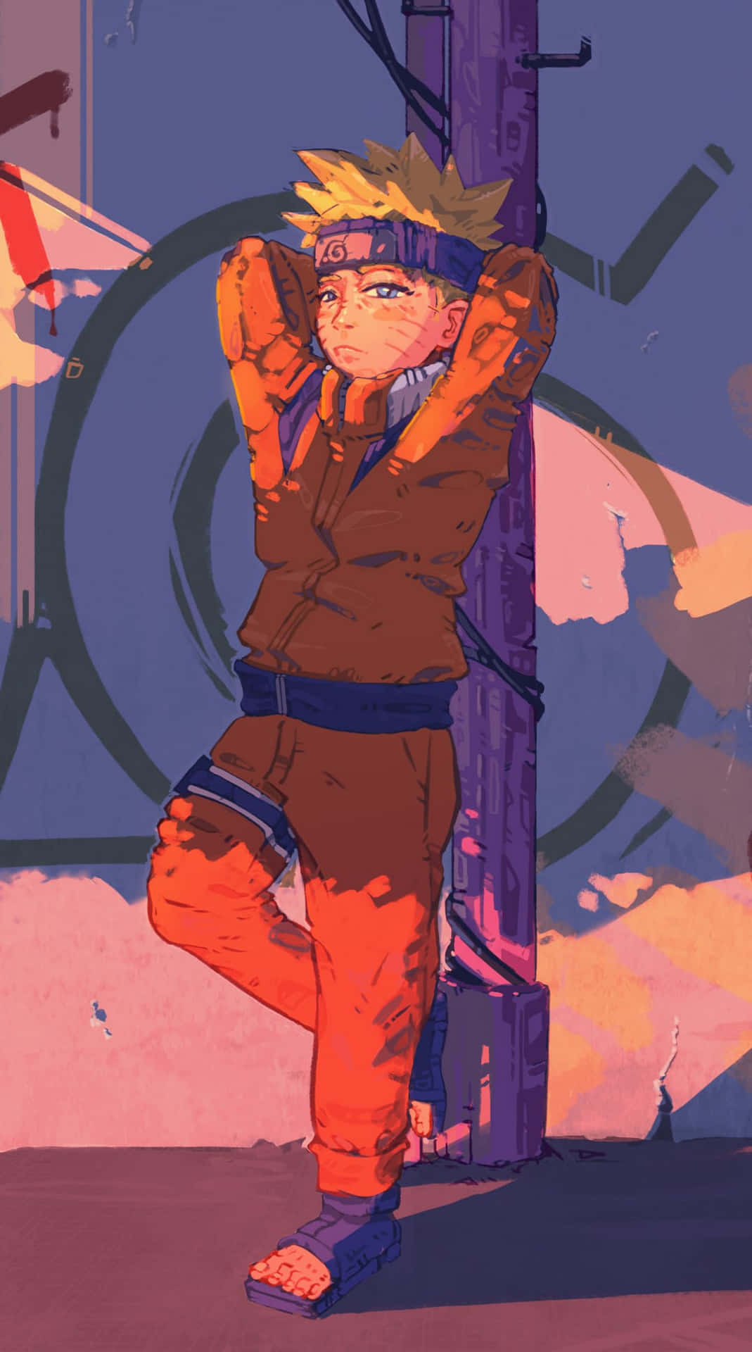 Fanmade Art Of Naruto Aesthetic Phone Background