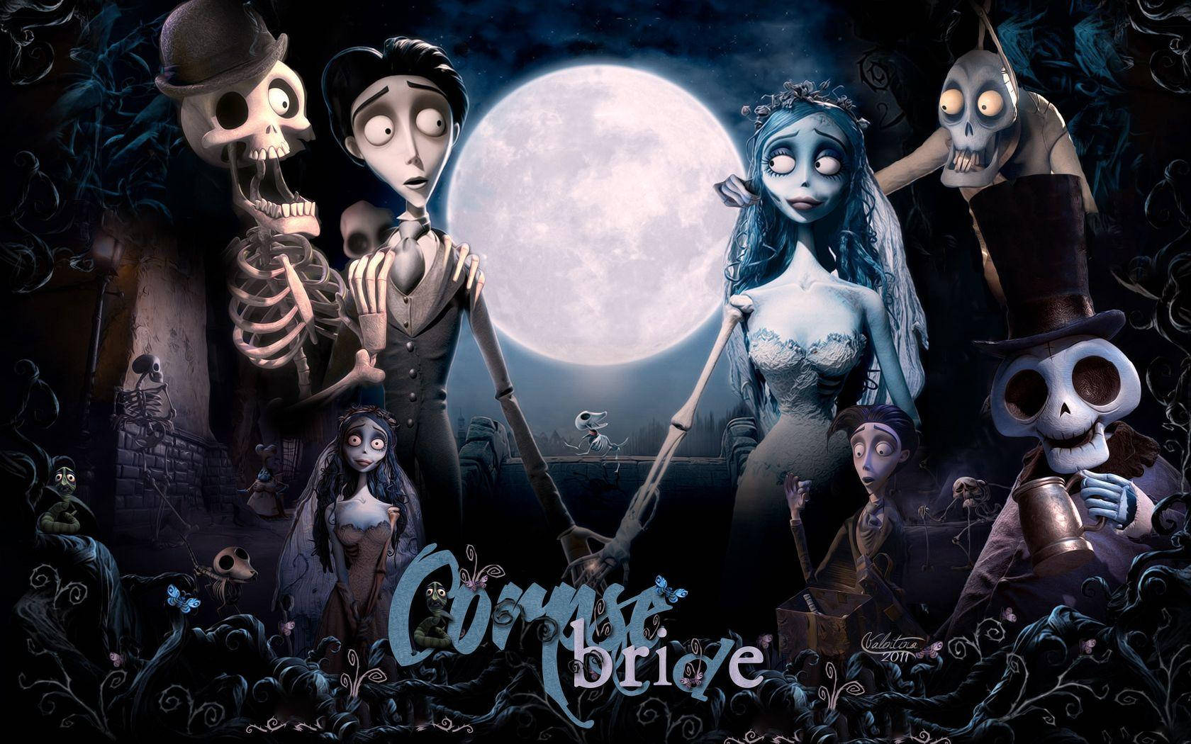 Fanmade Corpse Bride Poster Background