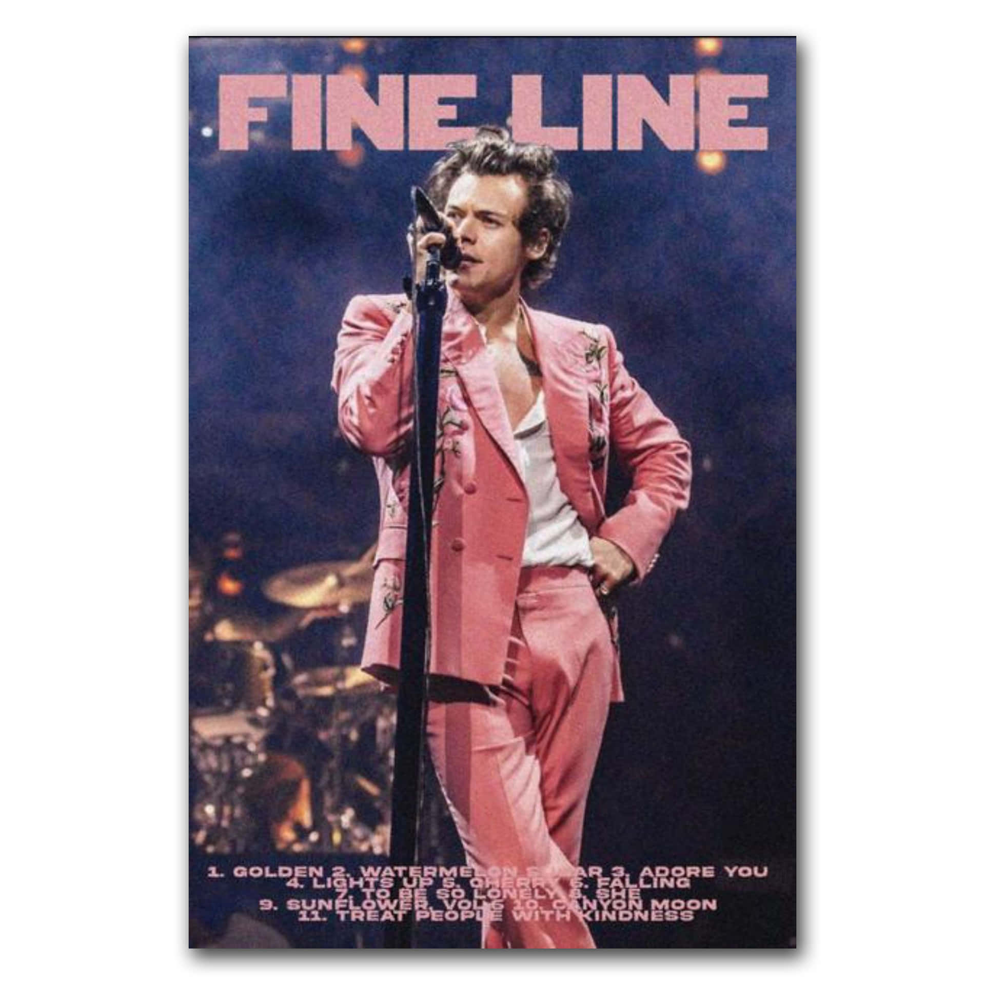 Fanmade Fine Line Harry Styles Album Cover Background